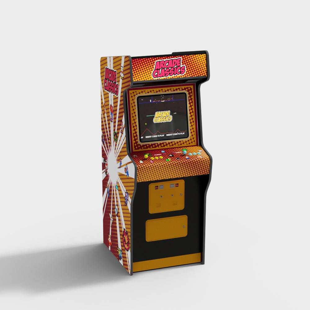 Arcade Classic 3D model