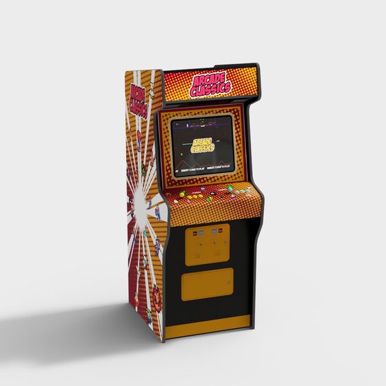 Arcade Classic 3D model for Retro Designs