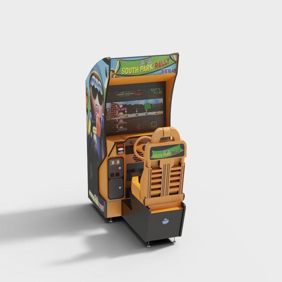 South Park Rally Arcade Machine 3D model