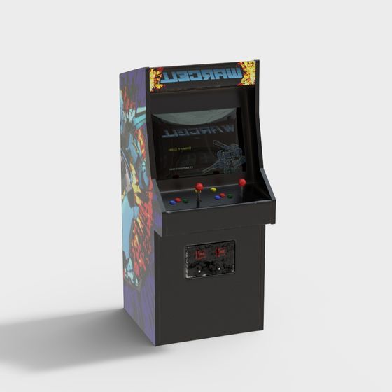 Arcade Machine WarCraft 3D model