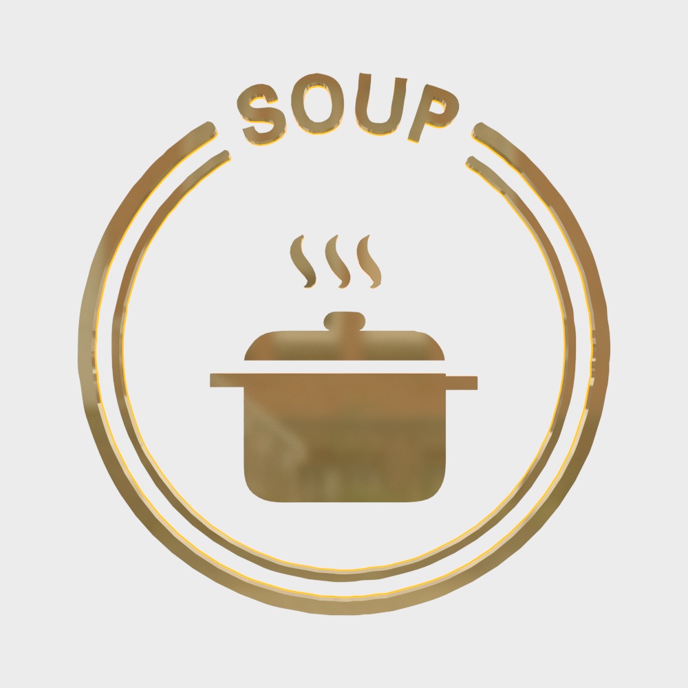 Wall decoration of restaurants