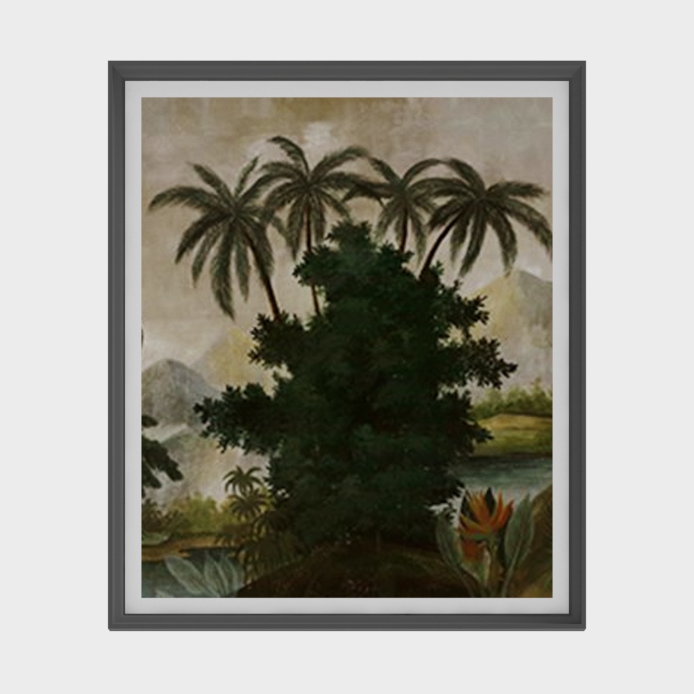 Restaurant Background Wall Painting