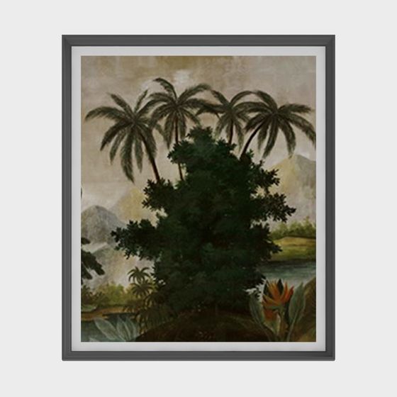 Tropical Paradise Low-Poly 3D model