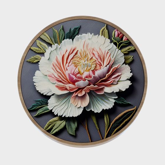 ปักดอกไม้