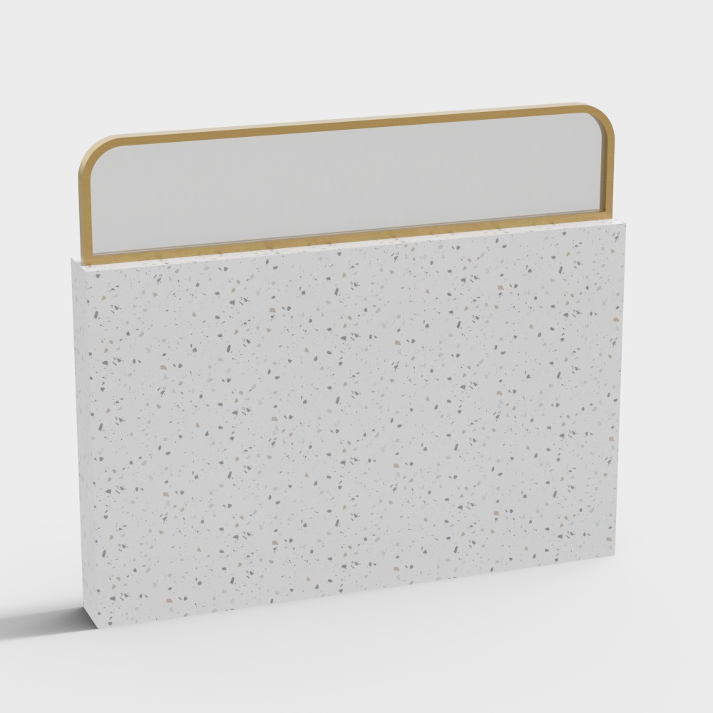 Restaurant booth partition