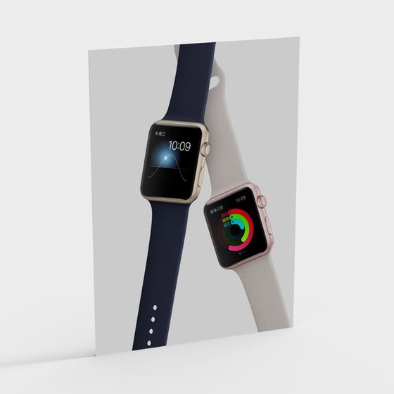 Ultra-Realistic Smartwatch 3D Model