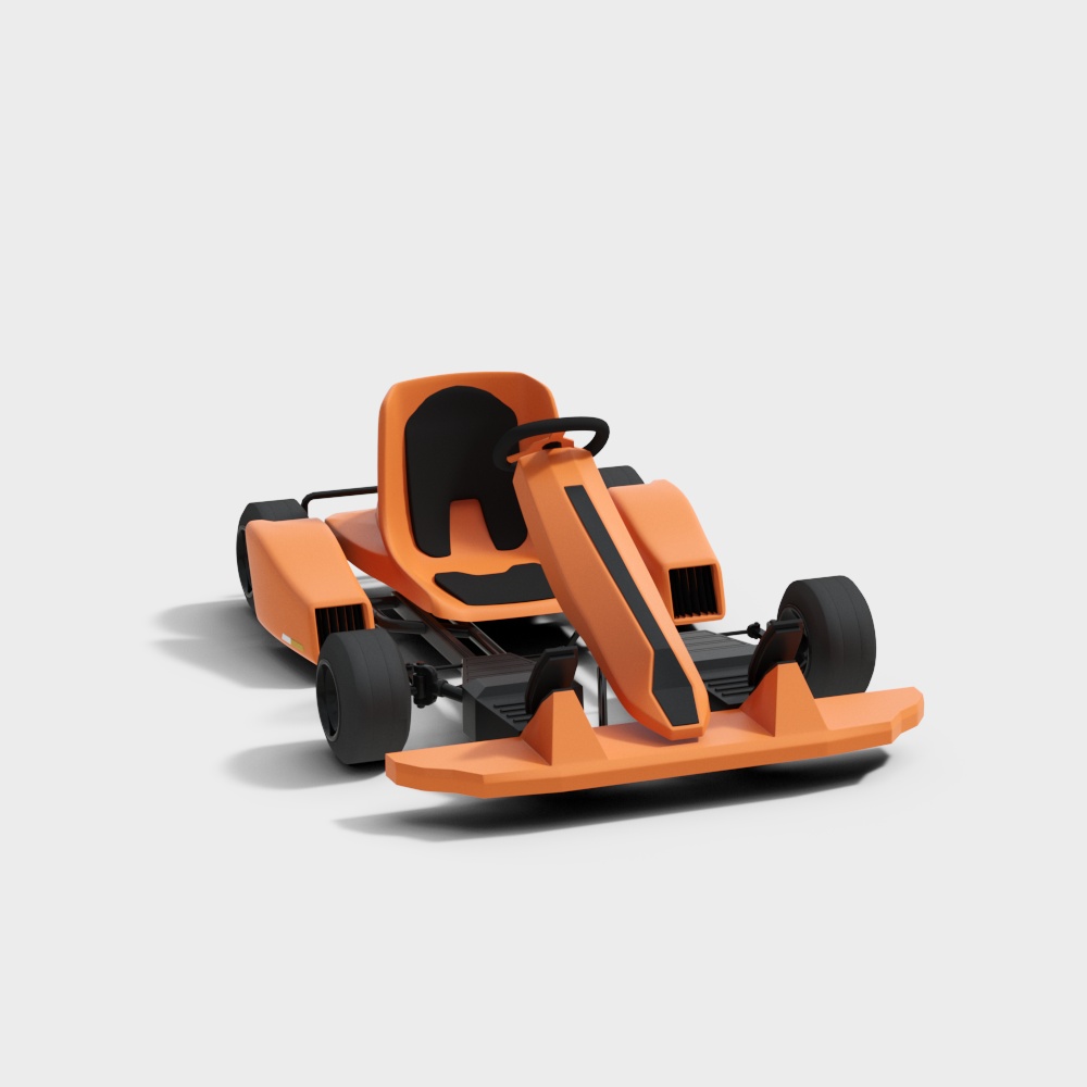 Speedster 3D Model - Vibrant Racing Car Design