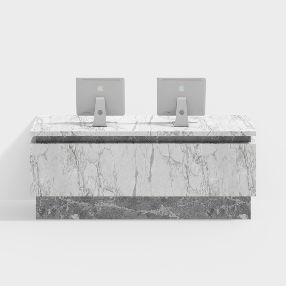 mostrador de recepción