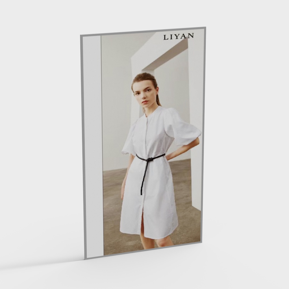 clothing store poster