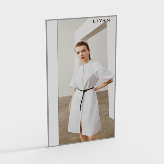 Liyan 3D Model - Stylish Garment Design