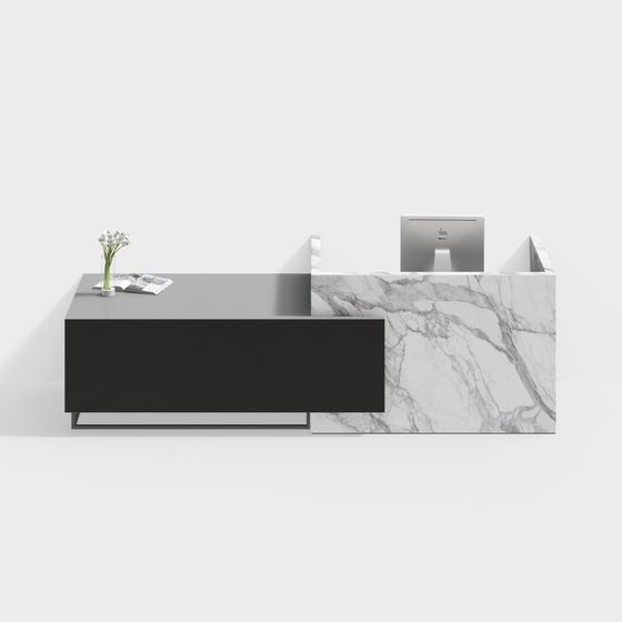 Urban Reception Desk 3D model