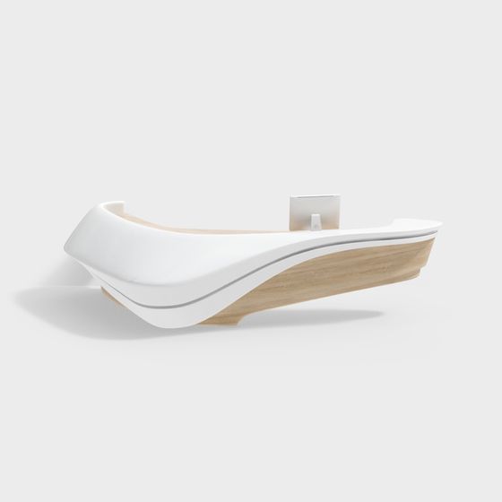 Streamlined Sofa 3D model