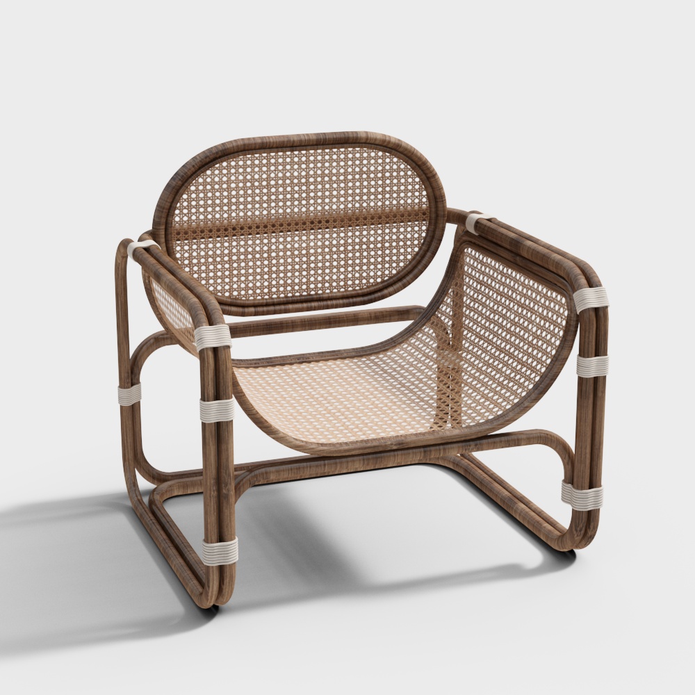New Chinese style bamboo chair