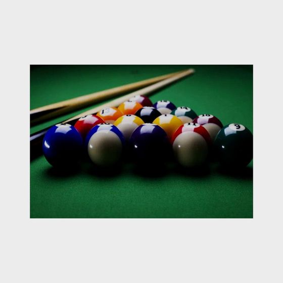 Classic Pool Table 3D model Setup