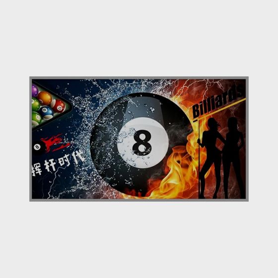 Dynamic Billiards 3D model for Designers