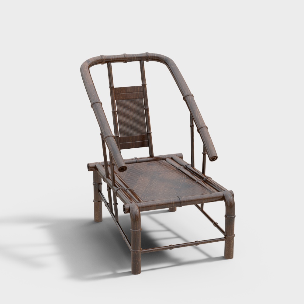 Ghế tre phong cách Trung Quốc mới