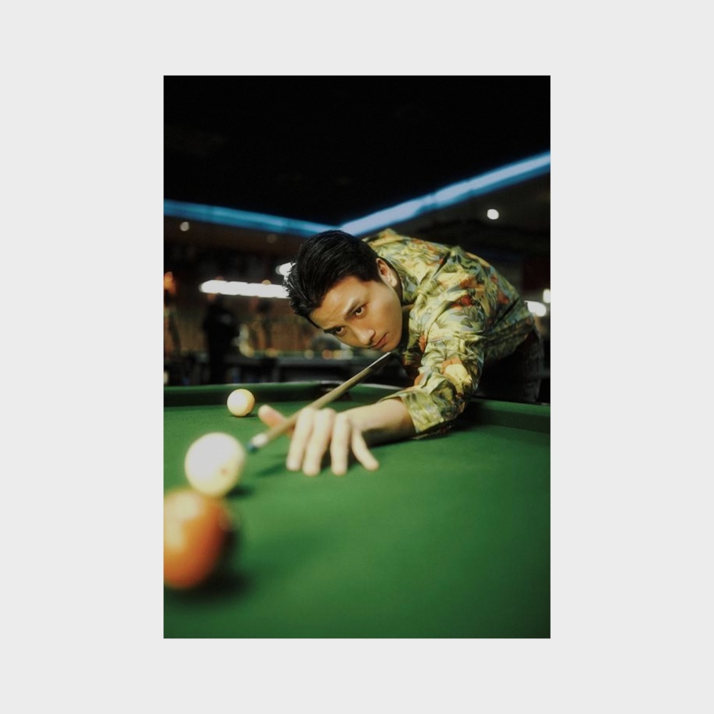 Poster of billiards hall