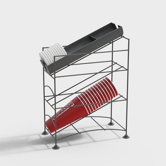 Colorful Urban Slide 3D model for Creative Projects