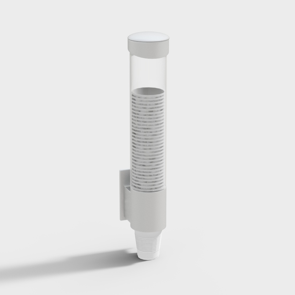 Stylish Low-Poly Air Purifier 3D model