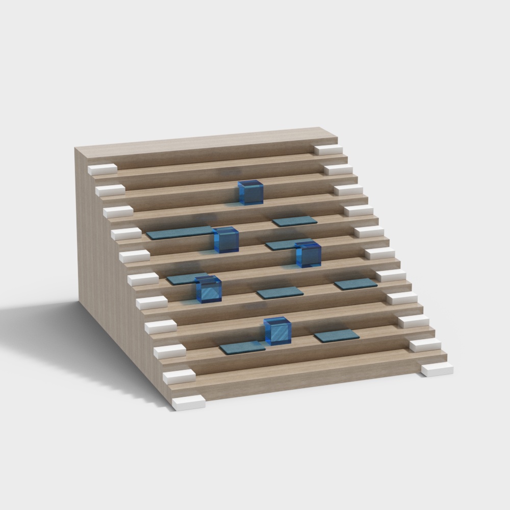 Step rest area booth