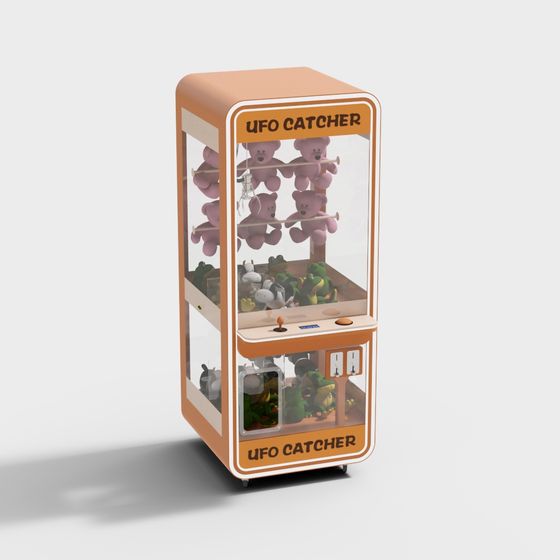 UFO Catcher Claw Machine 3D model