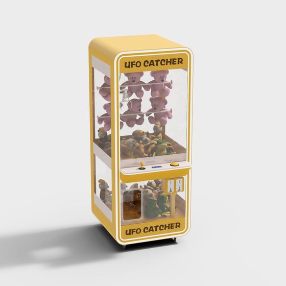UFO Catcher Machine 3D Model