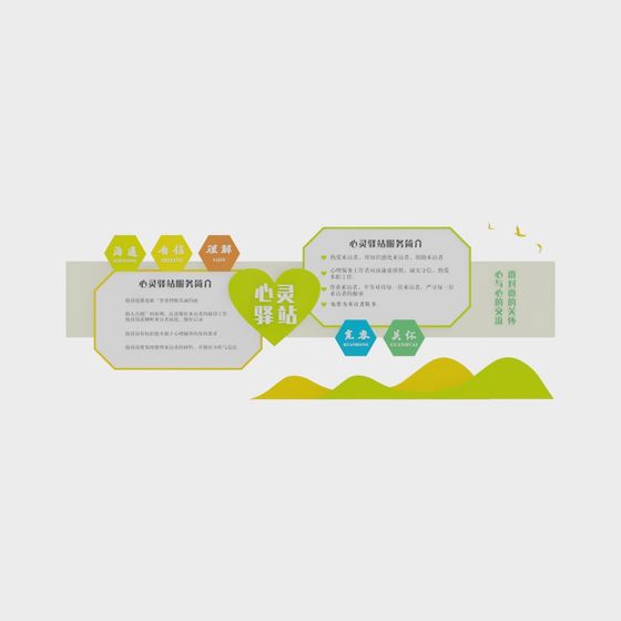 Mindful Retreat Service Introduction 3D Model