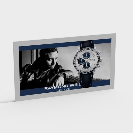 Raymond Weil Watch 3D model – Timeless Precision Craftsmanship