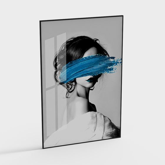 Abstract Art Frame 3D Model