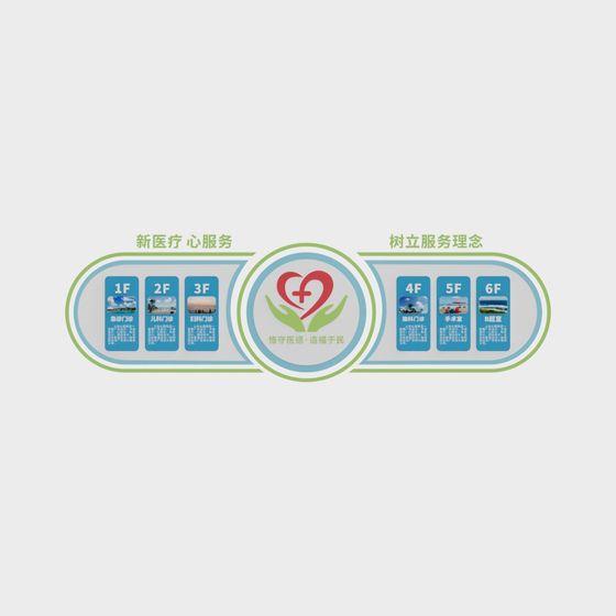 New Healthcare Heart Service 3D model for Creative Projects