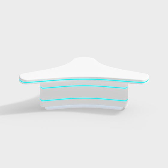 Futuristic Floating Table 3D model