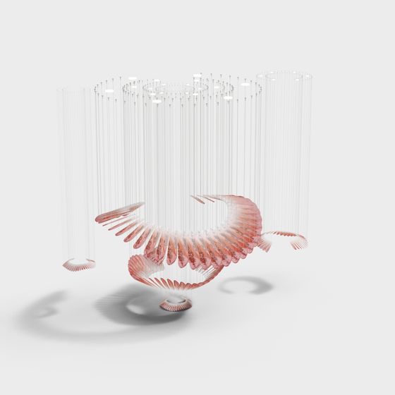 Feather Dance 3D model