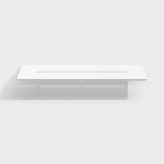 Minimalist Bench 3D Model