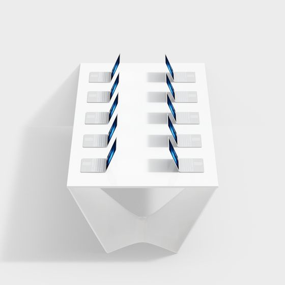 Future Server Rack 3D model