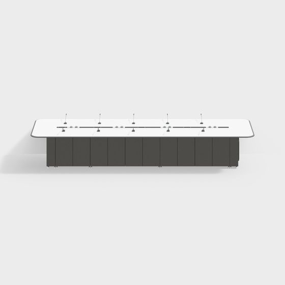 Urban Planner Conference Table 3D model