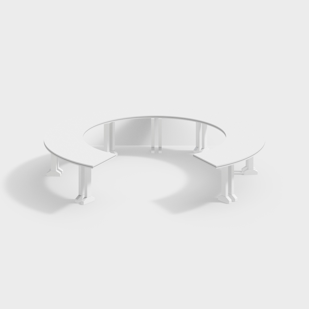 multi-person conference table