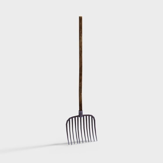 Vintage Plow 3D model for Rustic Designs