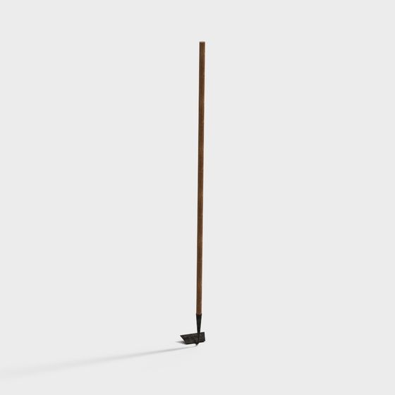 Vintage Hoe 3D model for Creative Projects
