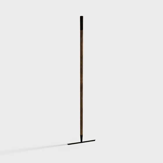 Minimalist Farm Tool 3D Model - Rustic Harrow