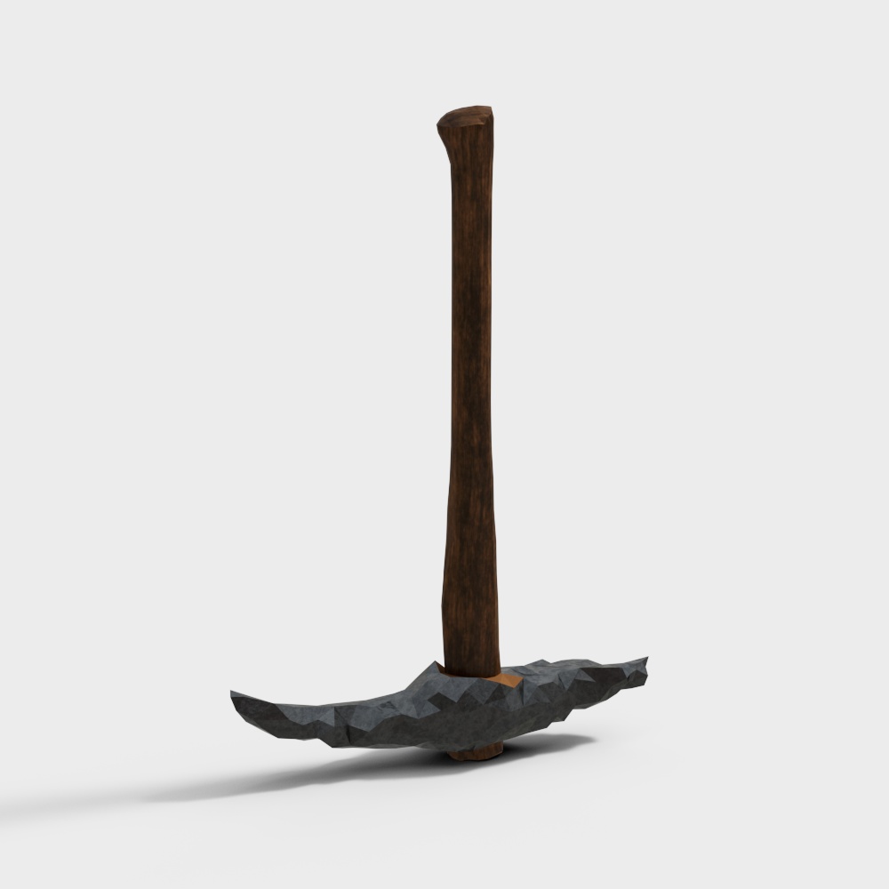 Vintage Industrial Hammer 3D model