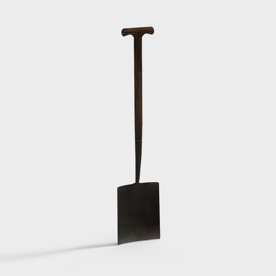 Old-Fashioned Shovel 3D model for Creative Projects