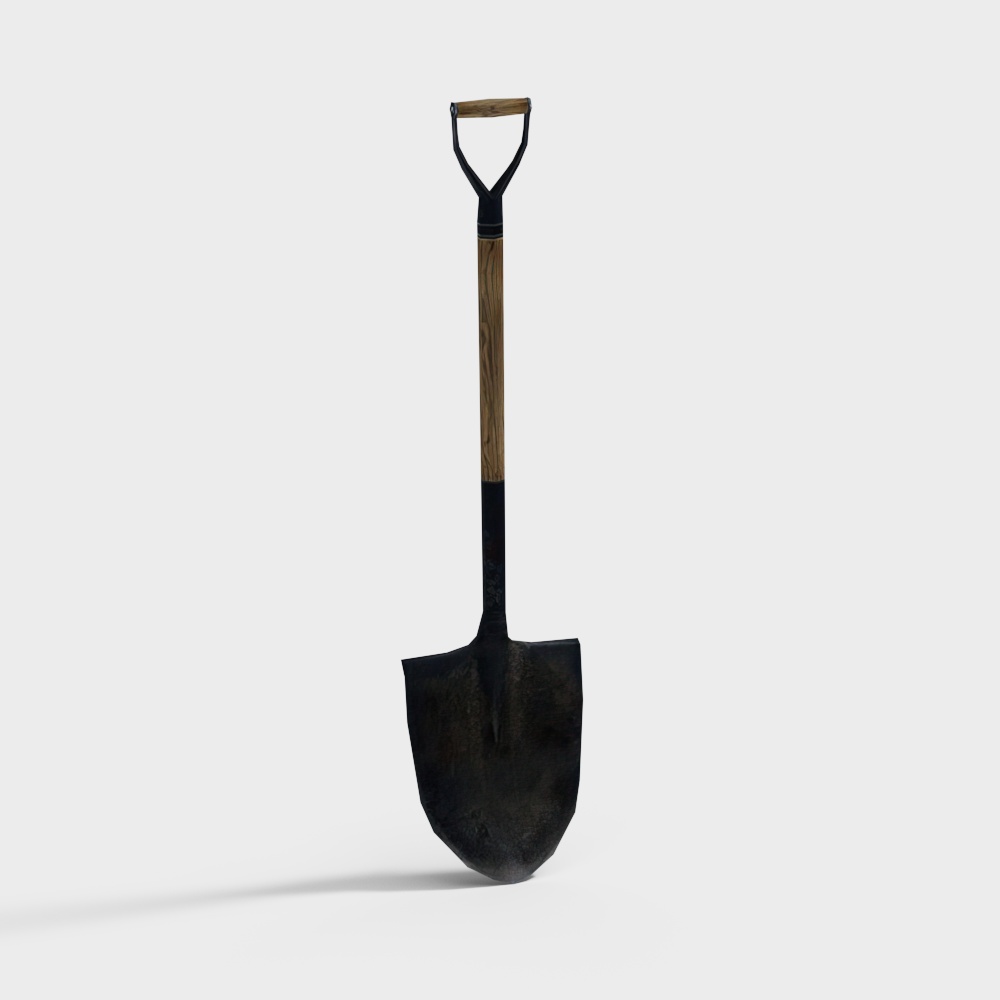 Vintage Shovel 3D Model