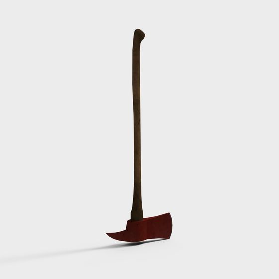 Forest Axe Low Poly 3D model