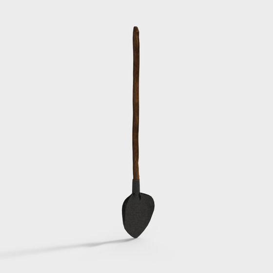 Vintage Shovel 3D Model