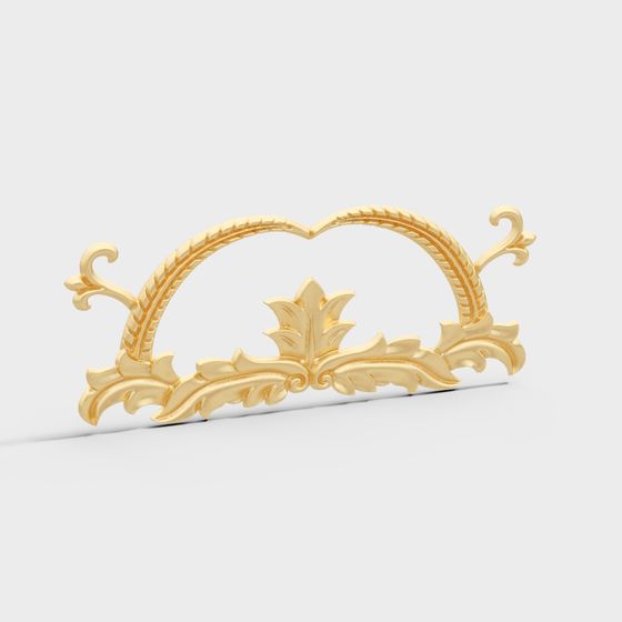 Royal Arch 3D model with Elegant Detailing