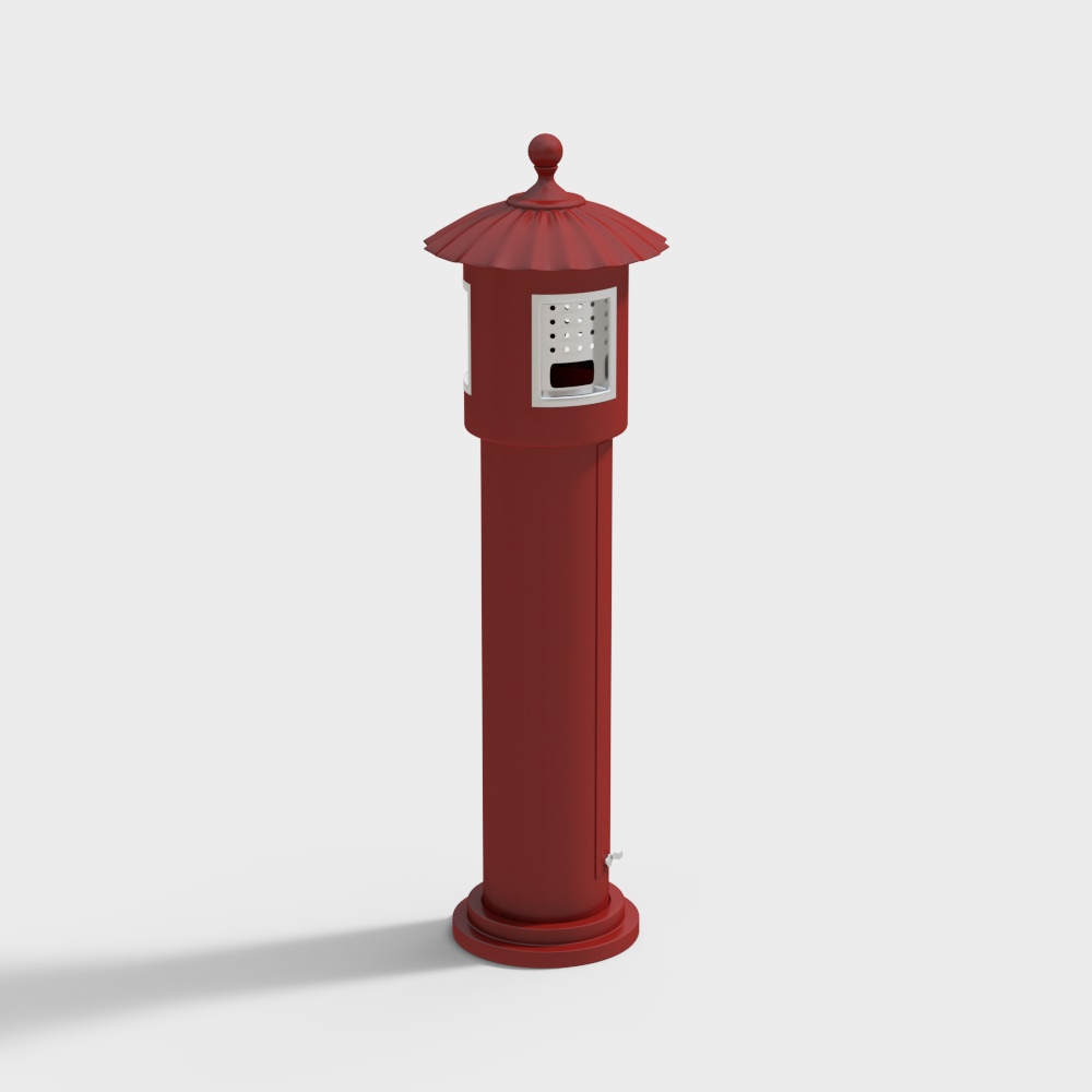 Colonne d'extinction de fumée extérieure