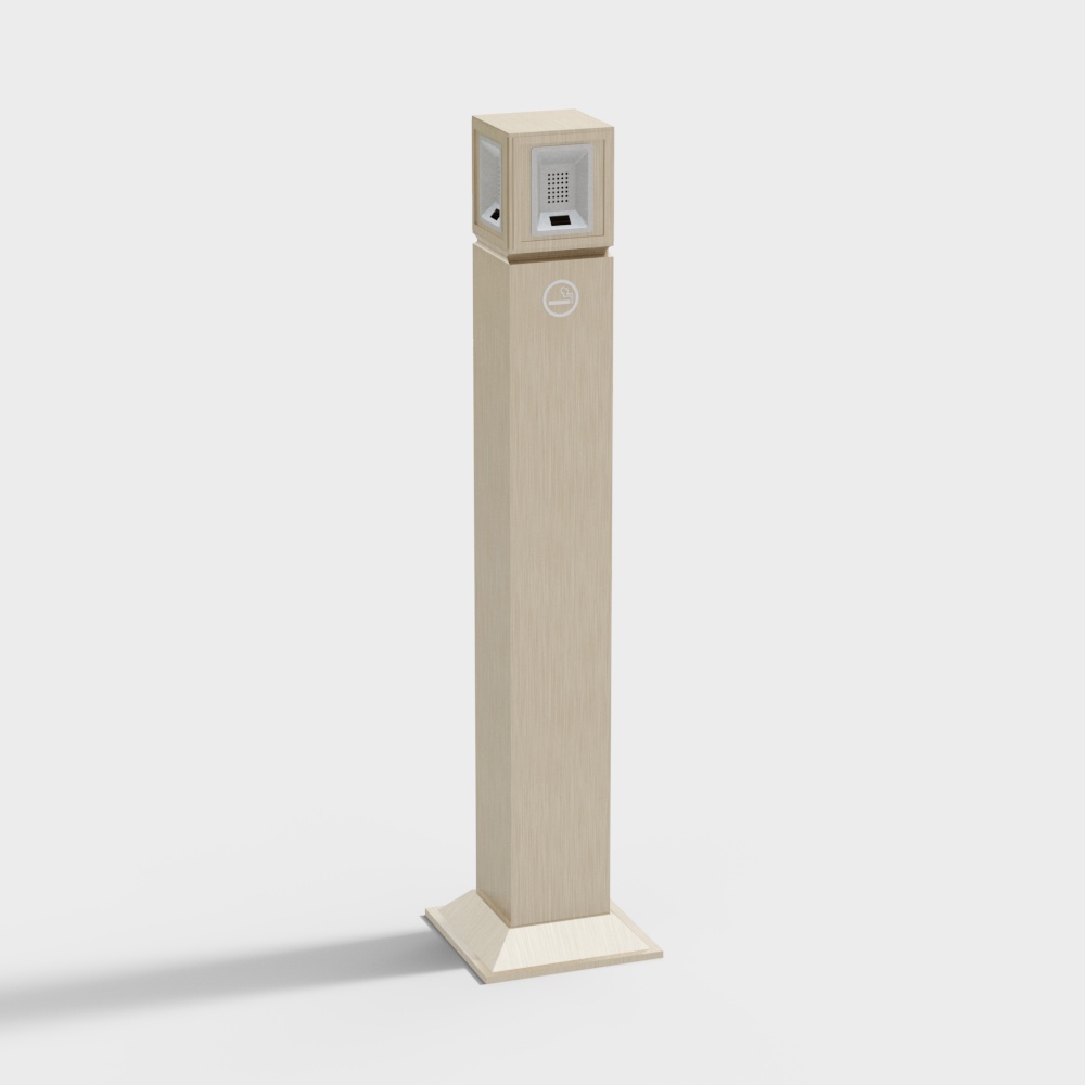 Colonne d'extinction de fumée extérieure