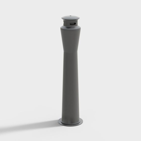 Urban Ashtray 3D Model: Minimalist Design for Modern Settings