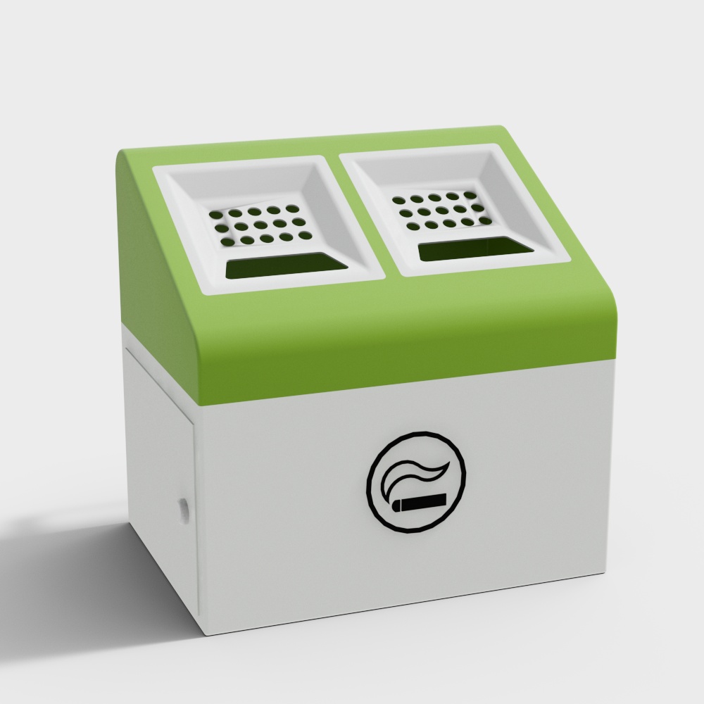 Extincteur de fumée verte murale pour salle de fumeurs