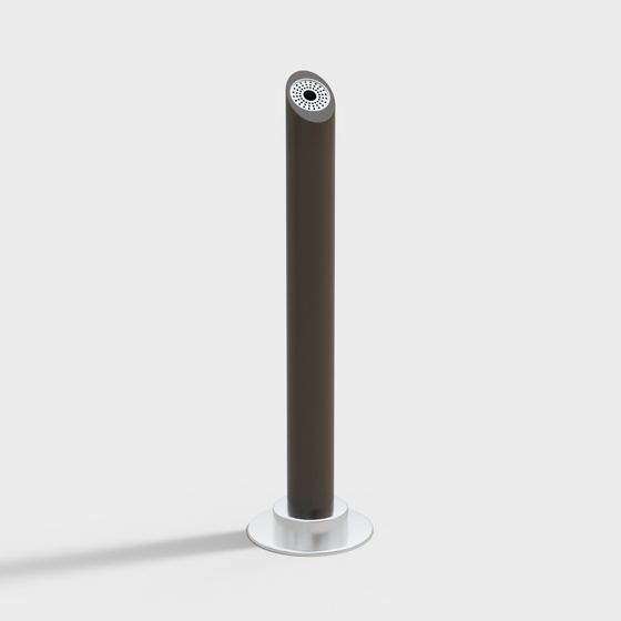 Urban Pillar Futuristic 3D Model